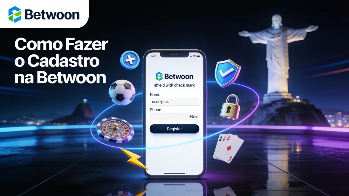 Como Fazer o Cadastro na Betwoon — betwoon no Brasil